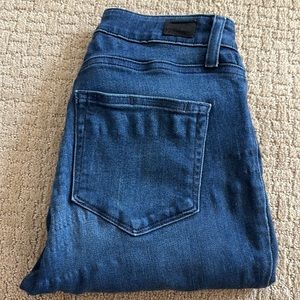 Paige Hoxton Ankle High Rise Skinny Jeans